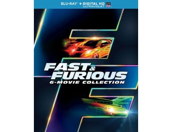 69% off Fast & Furious 6-Movie Collection Blu-ray Combo