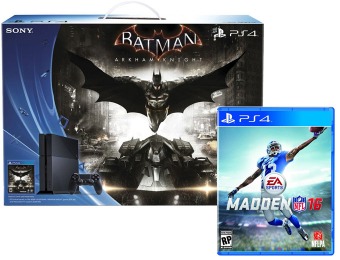 Deal: $60 off PlayStation 4 Batman: Arkham Knight & Madden NFL 16