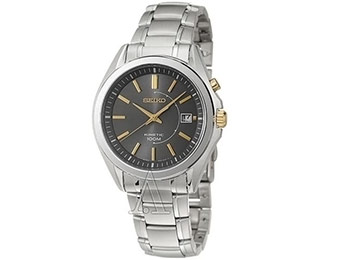 79% off Seiko Men's Kinetic Stainless Steel Watch