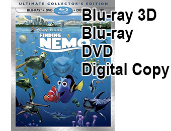 54% off Finding Nemo - Ultimate Collector's Edition (Blu-ray 3D)