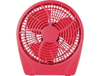 47% off Insignia NS-F9T6-RD 9" Table Fan - Red