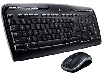 43% off Logitech Wireless Desktop MK320 Keyboard/Mouse