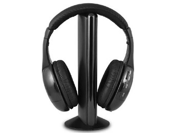 47% off Ematic EH154W Wireless Headphones w/ Transmitter