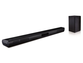 40% off LG LAS450H 2.1-Channel Soundbar with Wireless Subwoofer