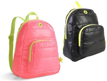 80% off Puffy Mini Backpack, 4 color choices