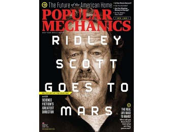 79% off Popular Mechanics Magazine, $9 / 10 Issues