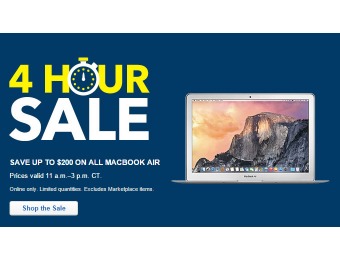 Best Buy 4 Hour Sale - $200 off All Apple MacBook Air Laptops