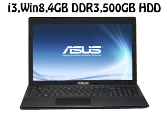 $61 off Asus X55C 15.6" Notebook, (i3,Win8,4GB,500GB HDD)