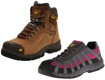 50% off Caterpillar Work Boots, 13 styles for men & women from $49