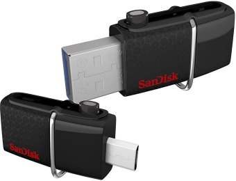 67% off SanDisk 32GB Ultra Dual USB Drive 3.0 SDDD2-032G-A46