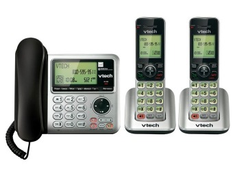 $22 off VTech CS6649-2 DECT 6.0 Expandable Phone System