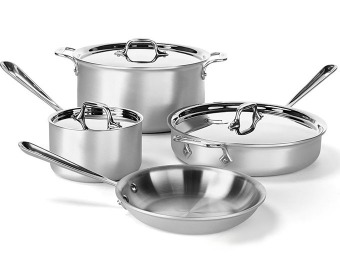 $580 off All-Clad MC2 Professional Master Chef 7pc Cookware Set