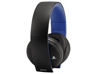 $20 off Sony Gold Wireless Stereo Headset for PS4 and PS3 - Black