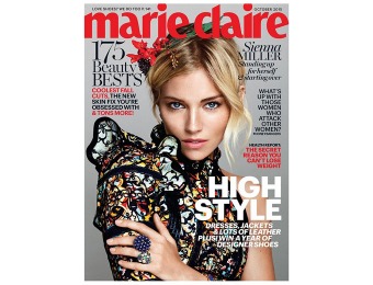 $37 off Marie Claire Magazine Subscription, 12 Issues / $4.99