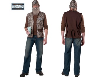 97% off Duck Dynasty: Uncle Si Adult Costume