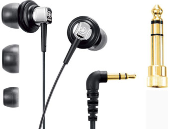 75% off Yamaha YER-500BL In-Ear Headphones