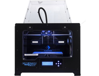 $390 off FlashForge 3D Printer Creator Pro, Dual Extruder