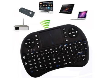 68% off Rii i8 2.4GHz Wirelesss Touchpad Keyboard Mouse