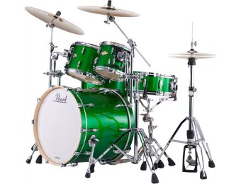 $2,000 off Pearl MCX Masters Series 4-Piece Shell Pack, Shamrock Green