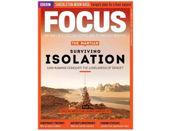 $140 off BBC Focus Magazine Subscription, 13 Issues / $19.99