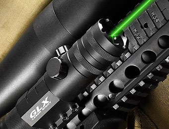 62% off Barska GLX 5mW Green Laser Sight for Firearms