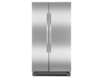 $580 off Kenmore 25 cu. ft. Side-by-Side Stainless Steel Refrigerator