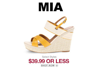 MIA Women's Shoes & Sandals for $40 or Less, Over 150 Styles