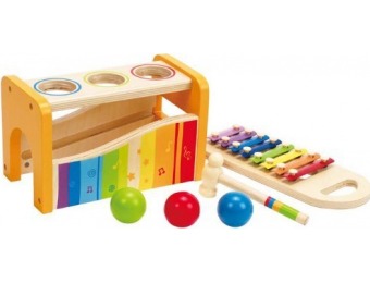 34% off Hape - Pound & Tap Bench with Slide Out Xylophone