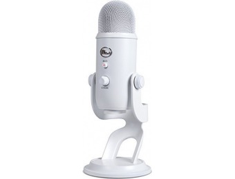 $45 off Blue Microphones Yeti USB Microphone - Whiteout