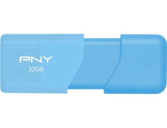 40% off PNY Attaché 3 32GB Usb Flash Drive - P-FD32GATT3B-GE