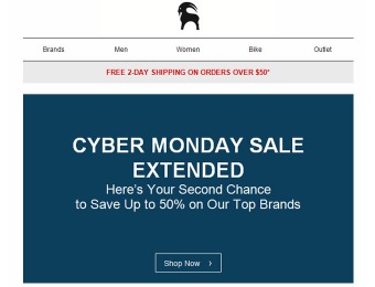 Backcountry Cyber Monday Deals Extended - Up to 50% Off