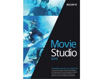 $90 off SONY Movie Studio 13 Suite (PC Download)