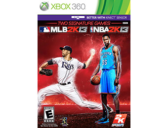 25% off 2K Sports Combo Pack Xbox 360 MLB2K13/NBA2K13