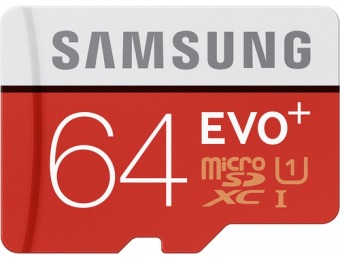 56% off Evo+ 64GB microSDHC Memory Card MB-MC64DA/AM