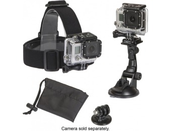 75% off Sunpak Platinumplus Action Camera Accessory Mount Kit