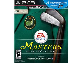 $45 off Tiger Woods PGA Tour 13: Masters Collector's Edition - PS3