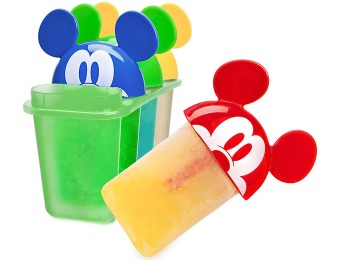64% off Disney Mickey Mouse Ears Popsicle Molds, Set of Four