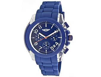 90% off I by Invicta Blue Dial Watch w/ code SUMMERWATCHES10