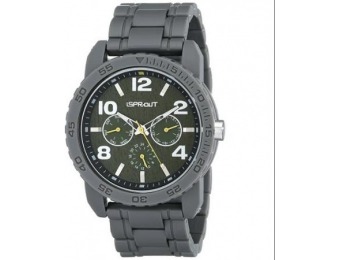 79% off Sprout Grey Corn Resin Strap Eco-Friendly Sport Wrist Watch