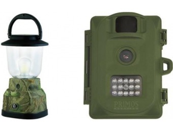 59% off Primos 6.0 MP Bullet Proof Trail Camera & Realtree Lantern