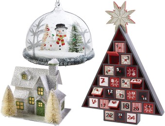 75-90% off Christmas Decorations at Home Decorators Collection