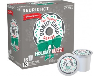 25% off The Original Donut Shop Holiday Buzz K-cups (18-pack)