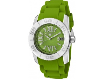 $563 off Swiss Legend 10114-08 Commander Green Silicone Watch