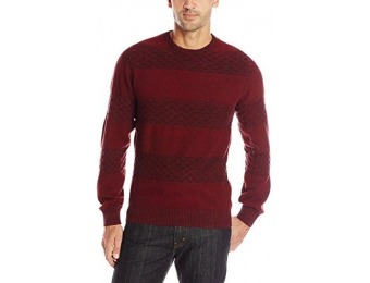 82% off Levi's Men's Kinder Rugby Crew Sweater, Sundried Tomato