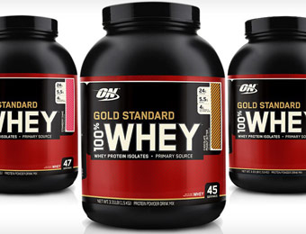 $32 off Optimum Nutrition Gold Standard 100% Whey Protein
