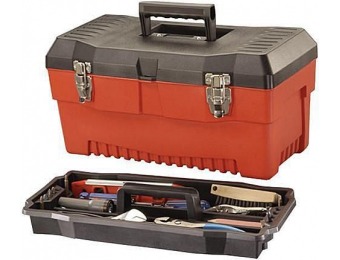 54% off Stack-On 19" Professional Plastic Toolbox