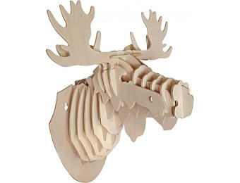 $4 off Grand Star Moose Head Wall-Mounted 3D Puzzle