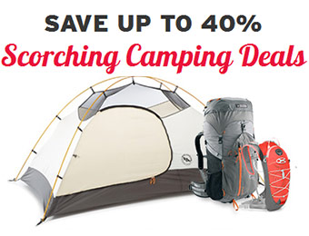 Save up to 40% - Scorching Camping Deals at REI-Outlet