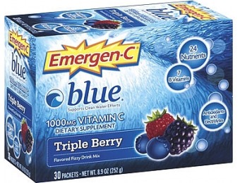 37% off Emergen-C Alacer Blue 1,000mg Vitamin C Energy Booster