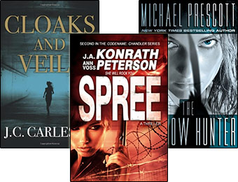 80% off - 27 Kindle Edition Thrillers for $1.99 each